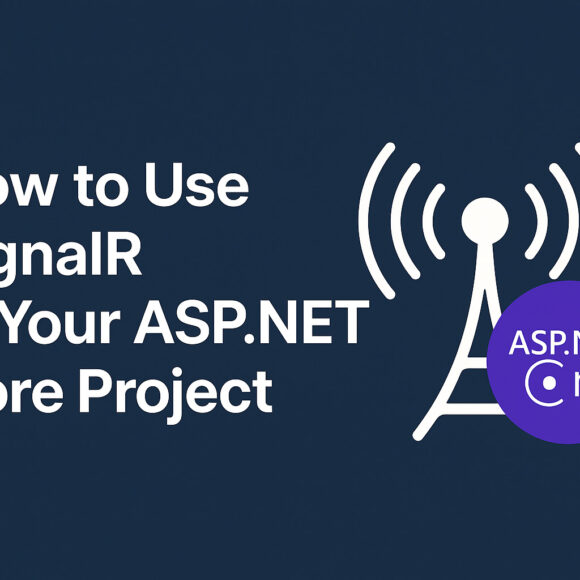 use SingalIR in your-ASP.NET core project